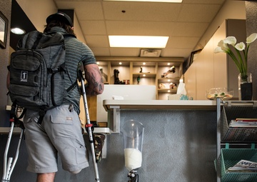 'Amputee Extraordinaire' remains fit to fight