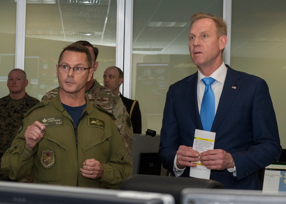 Acting Secretary of Defense visits NORAD &amp; USNORTHCOM