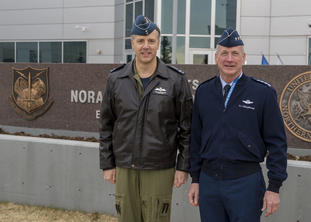 RCAF visits NORAD