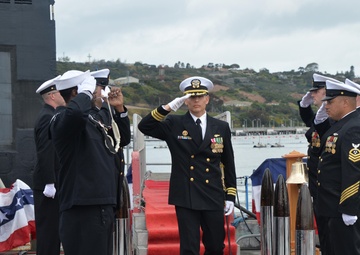 USS Alexandria Change of Command
