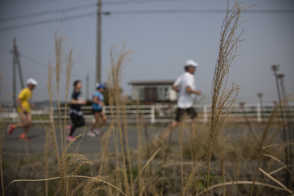 26.2 miles of farmland and fighter jets