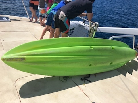 Coast Guard seeks assistence identifying owner of an adrift kayak off Maui