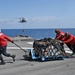 USS Blue Ridge conducts a replenishment at sea