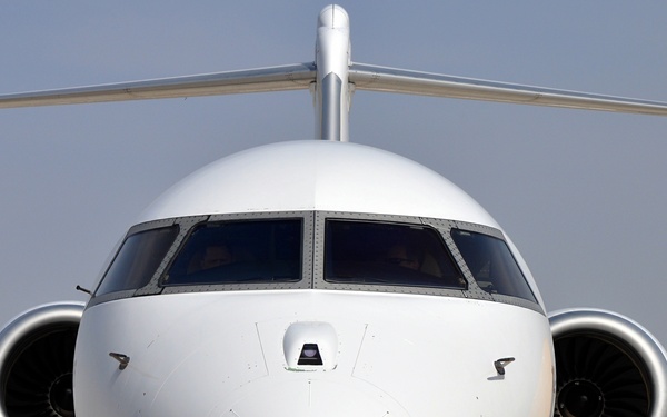 E-11A BACN aircraft at Kandahar Airfield, Afghanistan