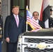 President Trump Greets President of Egypt