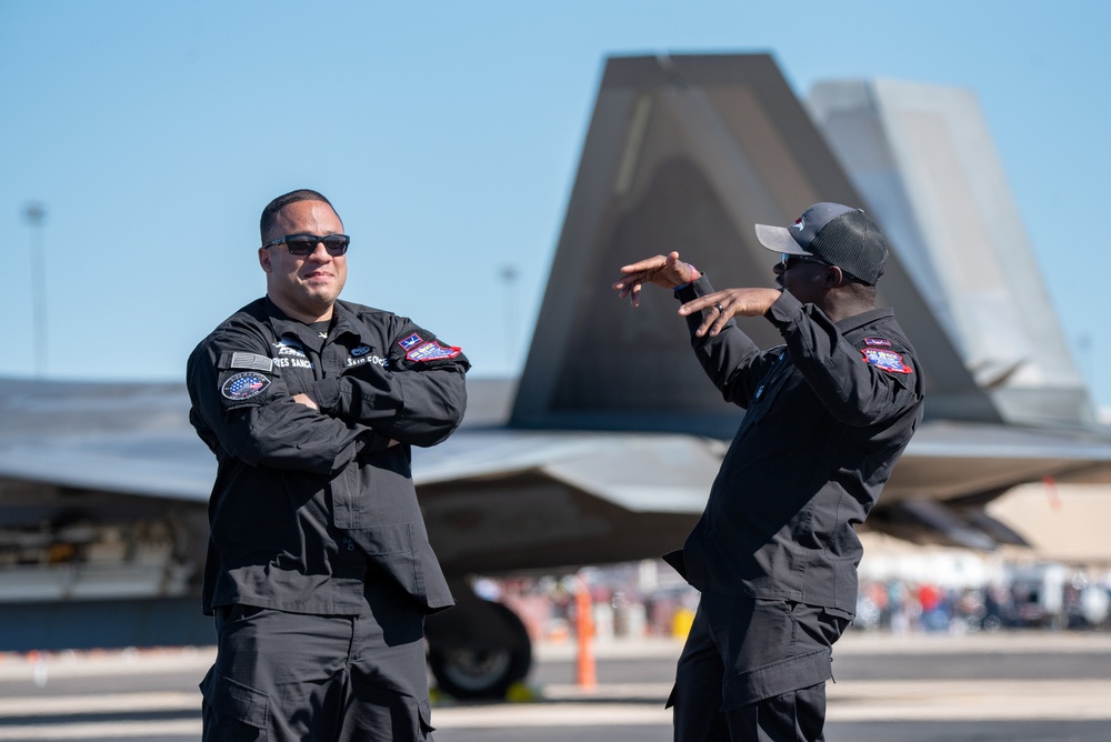 F-22 Demo Team: Thunder &amp; Lightning Over Arizona