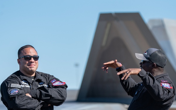 F-22 Demo Team: Thunder &amp; Lightning Over Arizona