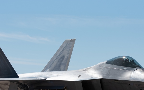 F-22 Demo Team: Thunder &amp; Lightning Over Arizona
