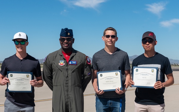 F-22 Demo Team: Thunder &amp; Lightning Over Arizona