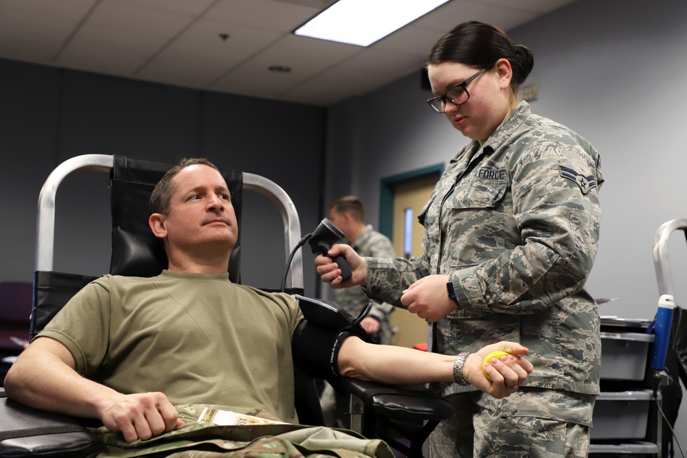 178th Medical Group hosts blood drive