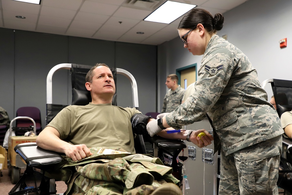 178th Medical Group hosts blood drive