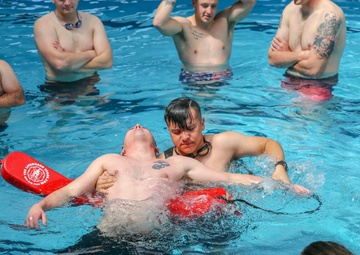 Saving lives on duty at the beach