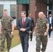 North Carolina Governor Roy Cooper conducts official visit of Camp Lejeune