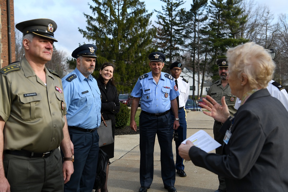 Serbian chaplains visit Ohio to strengthen military, civil relationships
