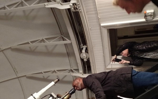 Viewing the Moon at the Naval Observatory