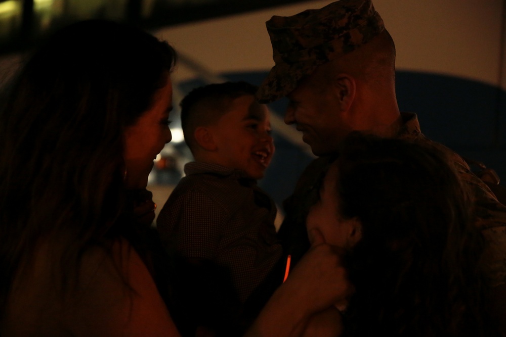 SPMAGTF Marines and Sailors Return Home