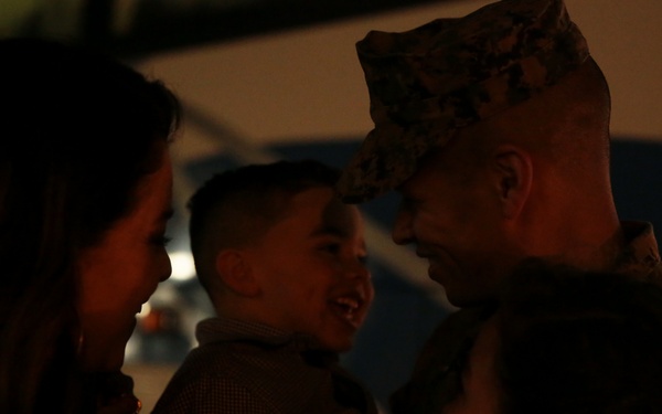 SPMAGTF Marines and Sailors Return Home