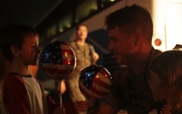 SPMAGTF Marines and Sailors Return Home