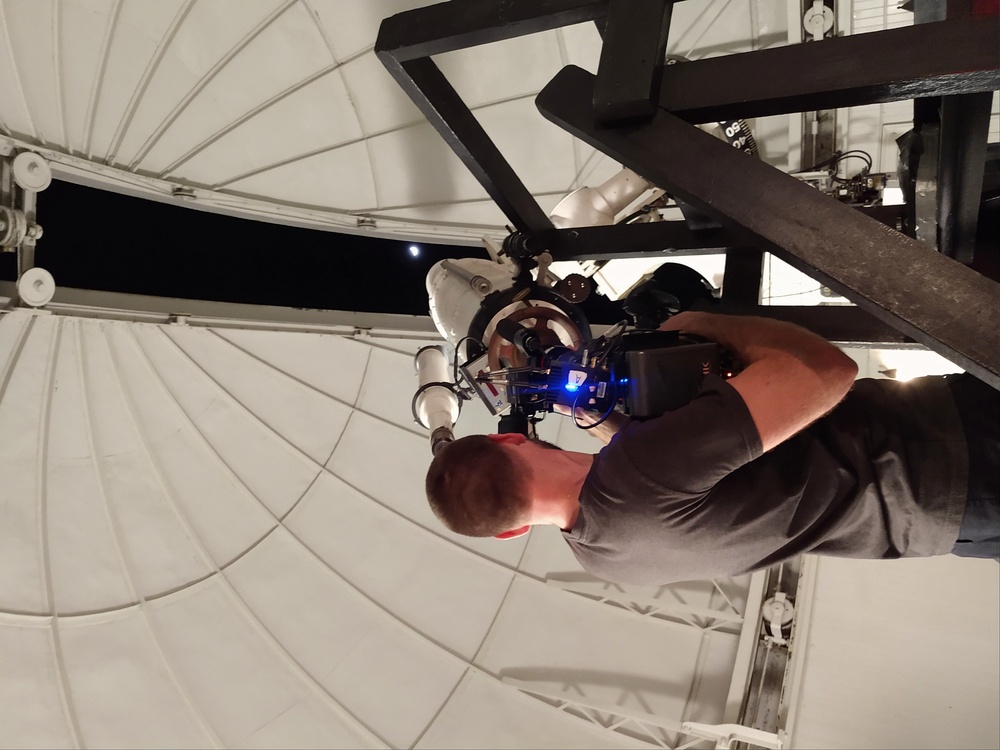 Shooting the Moon at the Naval Observatory