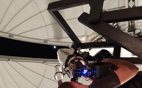 Shooting the Moon at the Naval Observatory