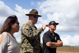 Tour of Pu’uloa RangeTraining Facility for Local Leaders