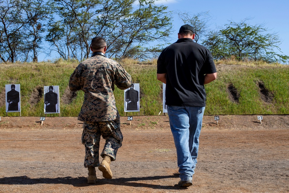 Tour of Pu’uloa RangeTraining Facility for Local Leaders