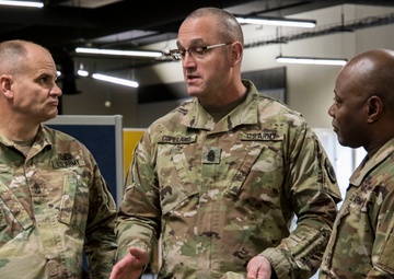 Sergeants major at Cold Steel III