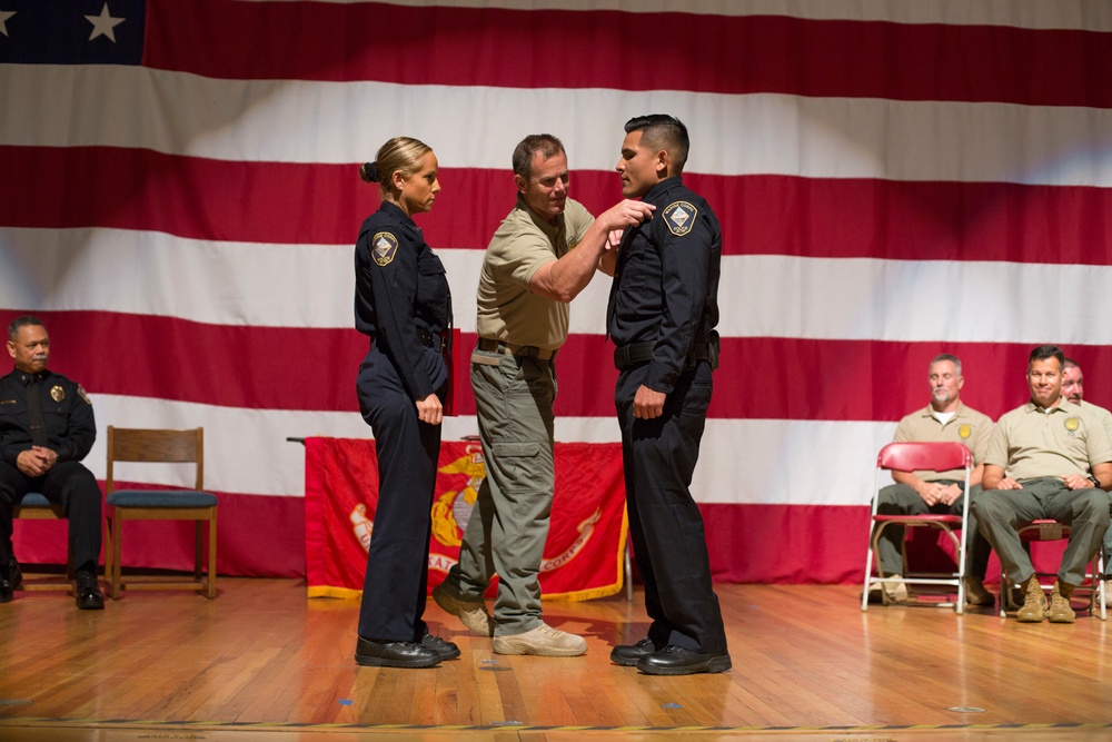 Earning their badge: Marine Corps Police Academy West graduation