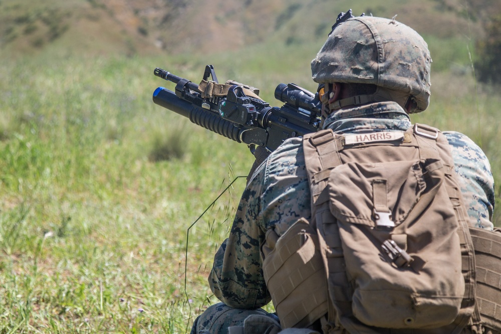 2nd Battalion, 5th Marine Regiment conducts live-fire drills