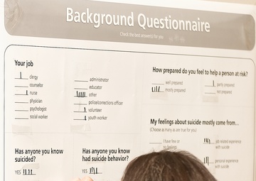 Student participates at ASIST