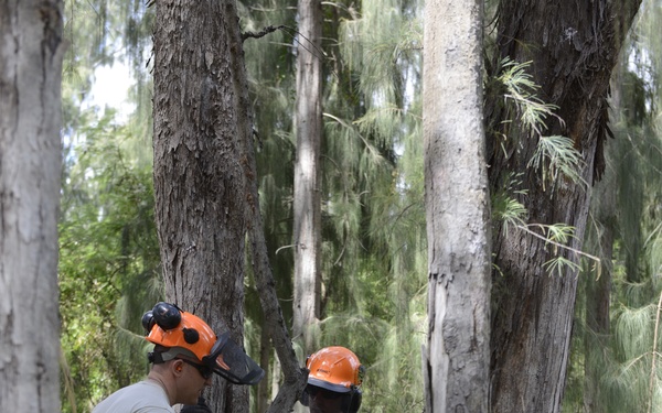 103rd CES complete multiple construction projects at Bellows AFS