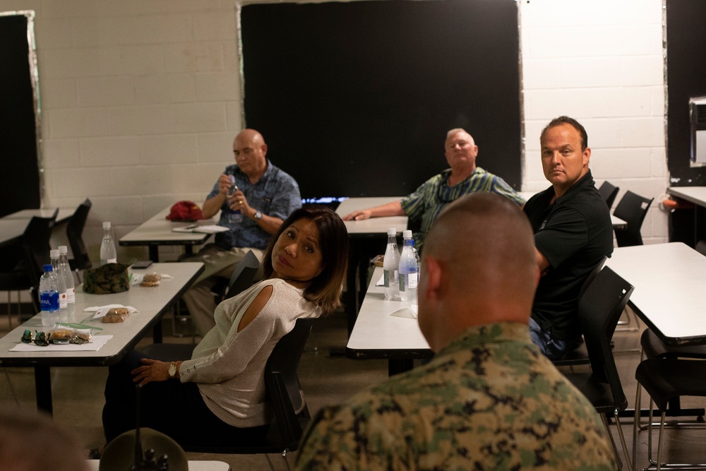 Tour of Pu’uloa RangeTraining Facility for Local Leaders