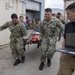 Medical Sailors participate in Shipboard Surgical Trauma Training (S2T2) Mass Casualty Drill