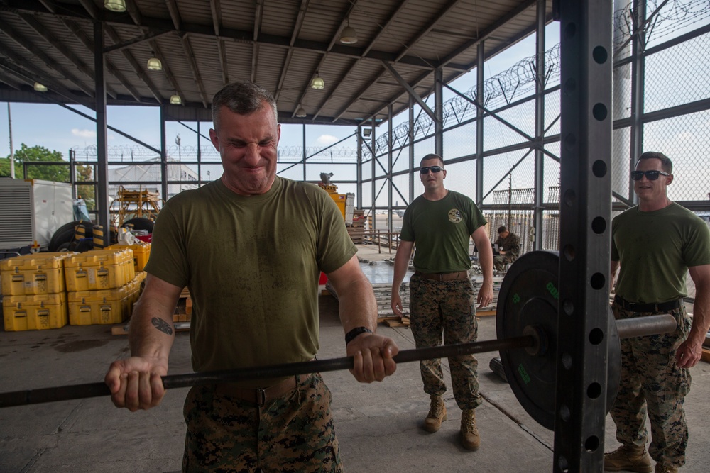 Balikatan 2019: Marines maintain fitness during Balikatan