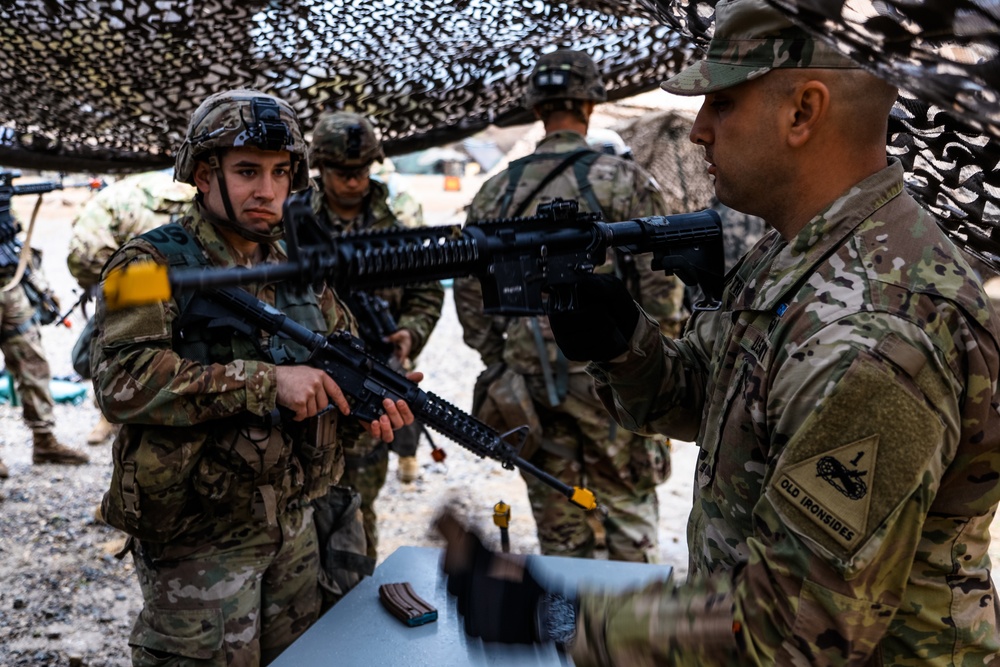 Regulars lead train-up for the Expert Infantryman Badge trials