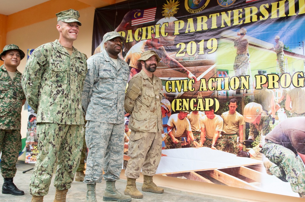 Pacific Partnership 2019 Malaysia: Sambir Elementary School Ribbon Cutting Ceremony