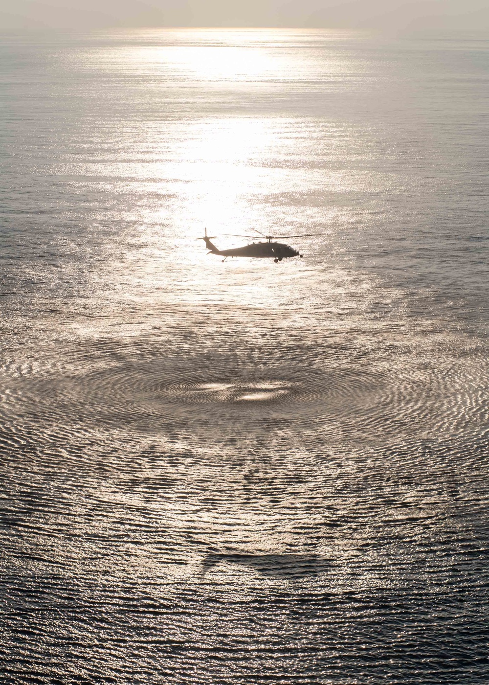 EOD Mobile Unit 3 conducts mine countermeasures training from an MH-60S Sea Hawk