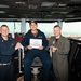 U.S Sailor receives Sailro of the Day award