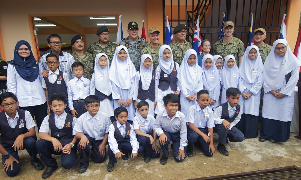 Pacific Partnership 2019 Malaysia: Sambir Elementary School Ribbon Cutting Ceremony