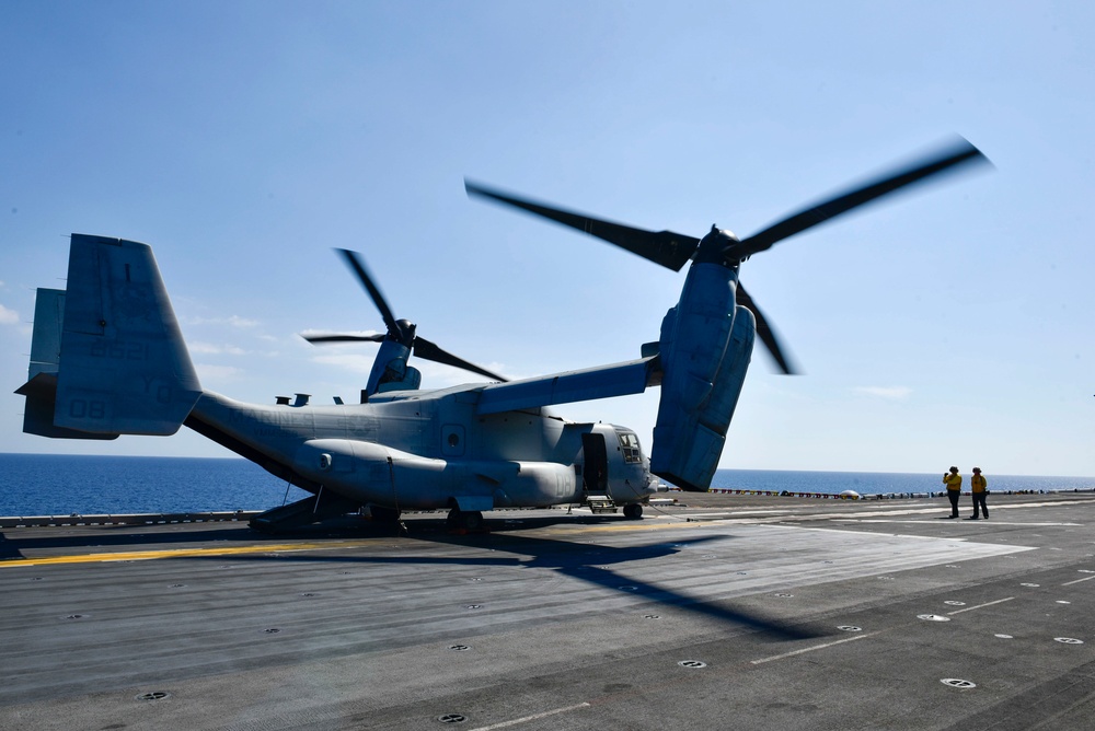 Balikatan 2019: USS WASP (LHD 1) OPERATIONS
