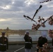 Silent Drill Platoon practices with District's iconic Cherry Blossoms as backdrop