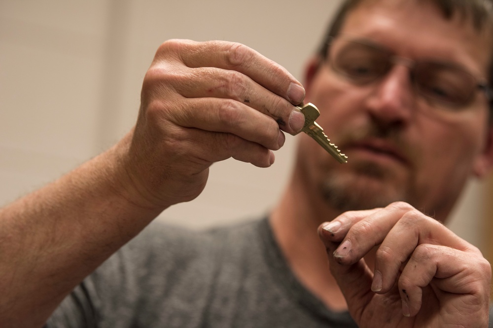 Schriever locksmith key to base accessibility