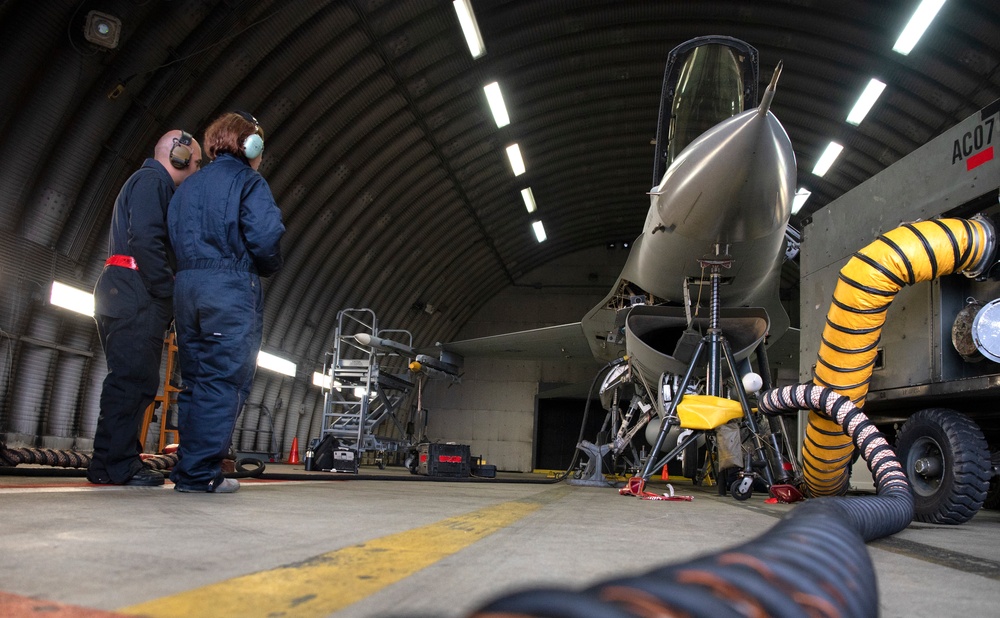 Maintaining the mission: Airmen step into the boots of crew chiefs