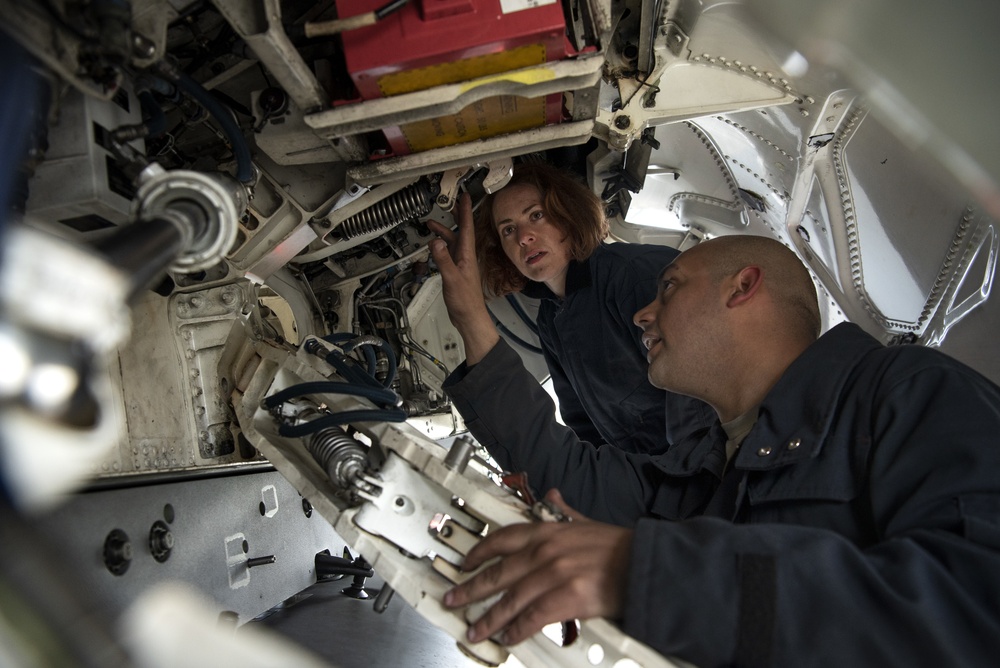 Maintaining the mission: Airmen step into the boots of crew chiefs