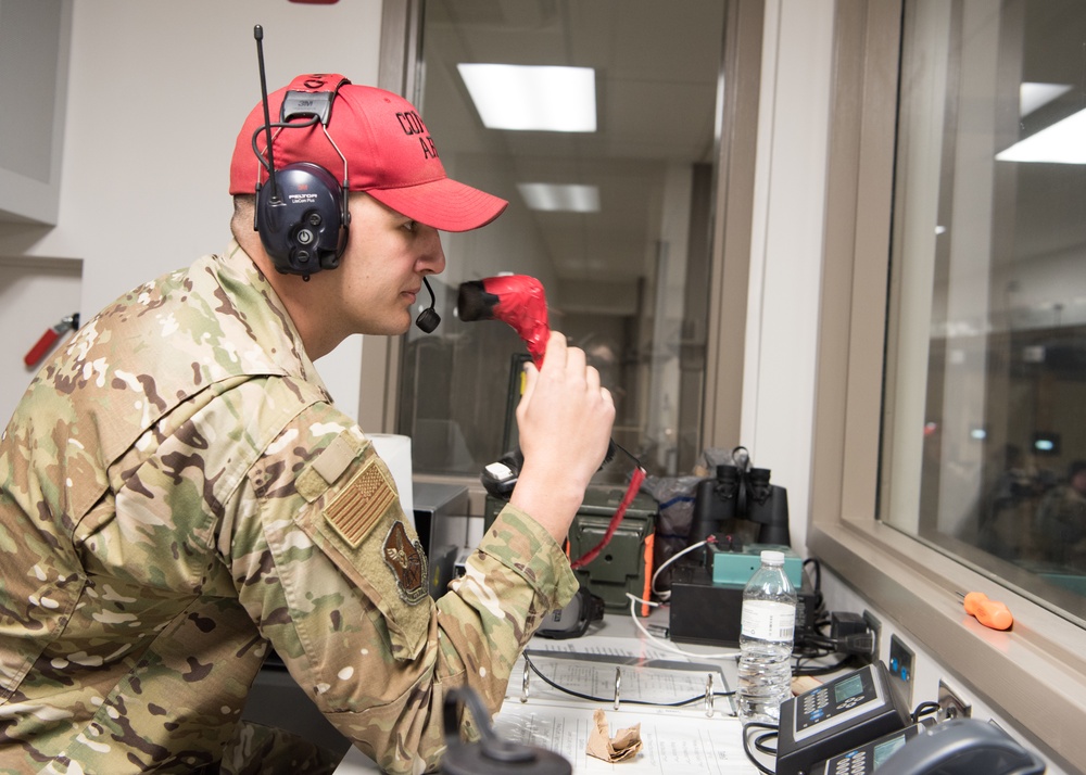 Combat arms training at Whiteman AFB