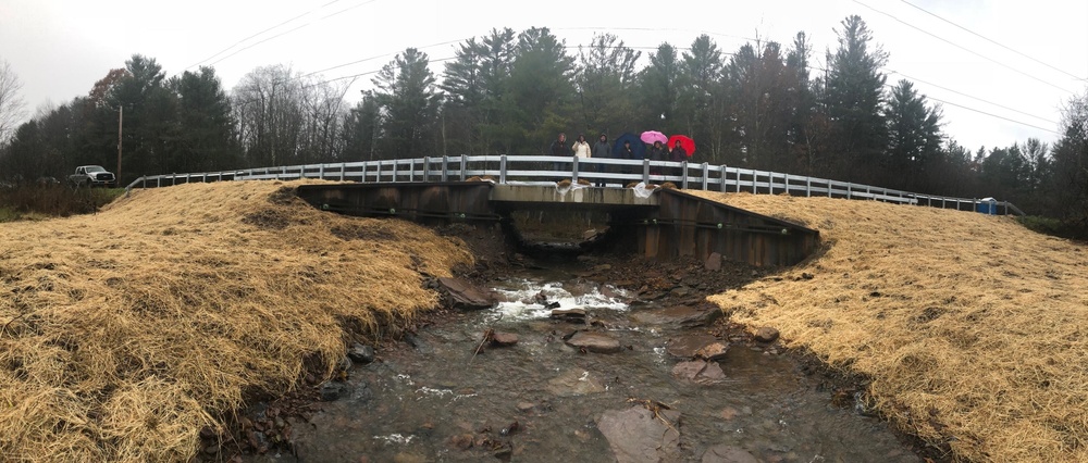 New Culvert Operating Successfully