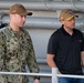 Denny Hamlin Tours USS Jacinta