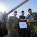 Denny Hamlin Tours USS Jacinta