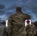 Airmen hold flag during LV Aviators Opening Night