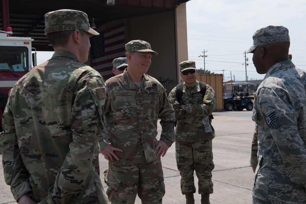 12th AF commander visits Soto Cano Airmen